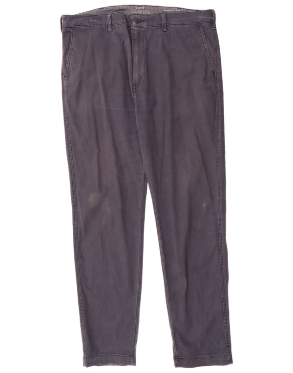 Мужские зауженные брюки-чиносы LEVI'S W38 L34 Синие, хлопок