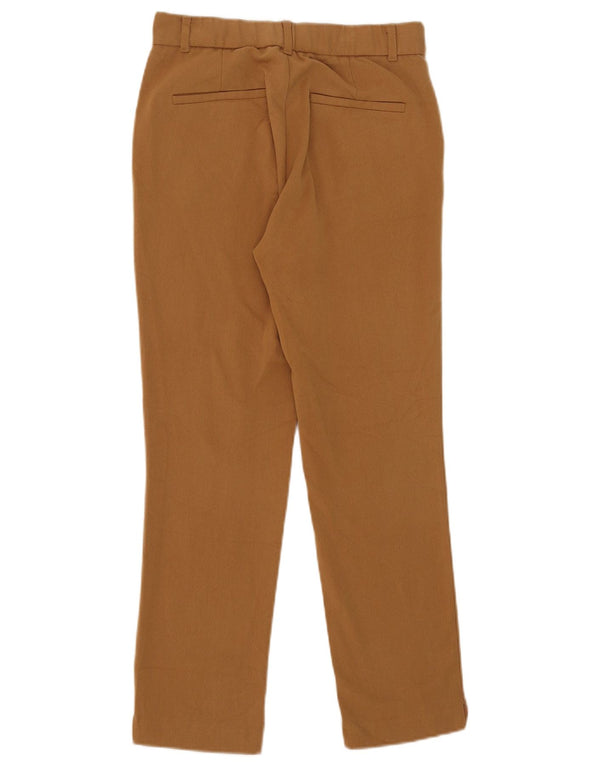 Женские узкие брюки-чиносы Zara XS W24 L26 Бежевые