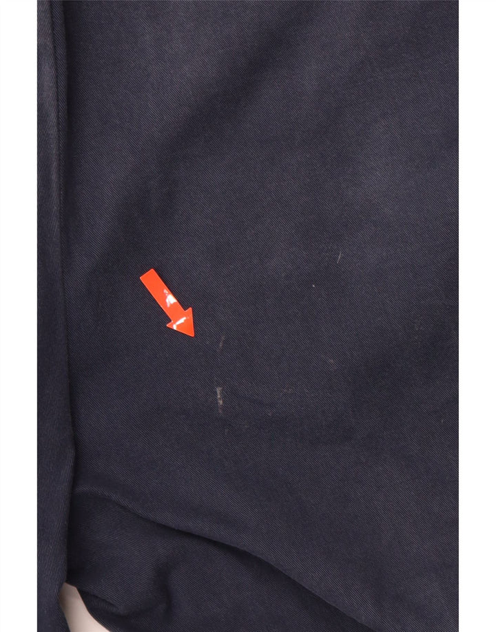 TOMMY HILFIGER Мужские узкие брюки-чинос W33 L34 Темно-синие хлопковые