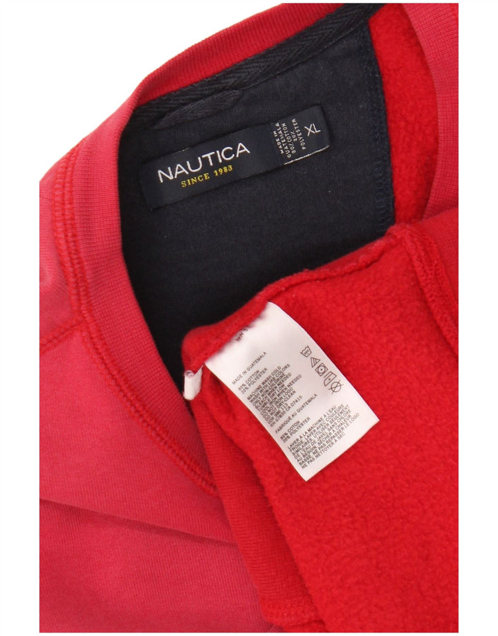 Мужской свитшот Nautica XL, красный хлопок