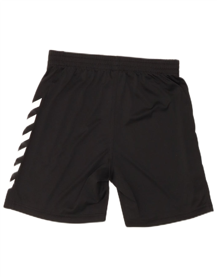 Hummel Мужские спортивные шорты с рисунком, средние черные