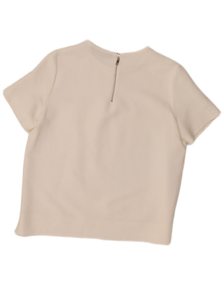 Женская блузка Zara Top UK 18 XL Белая