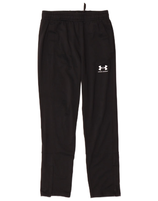 Спортивные брюки Under Armour для мальчиков 9–10 лет, средний черный, полиэстер
