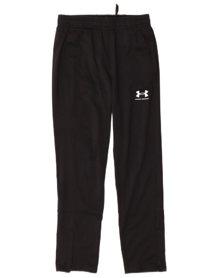 Спортивные брюки Under Armour для мальчиков 9–10 лет, средний черный, полиэстер