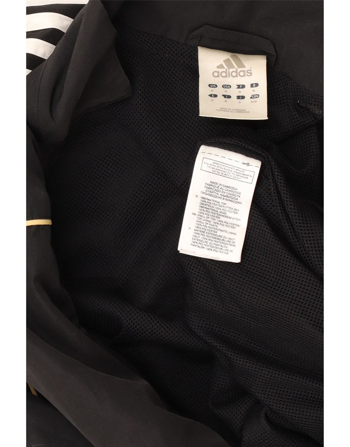 Мужской спортивный костюм ADIDAS, верхняя куртка, средний черный, полиэстер