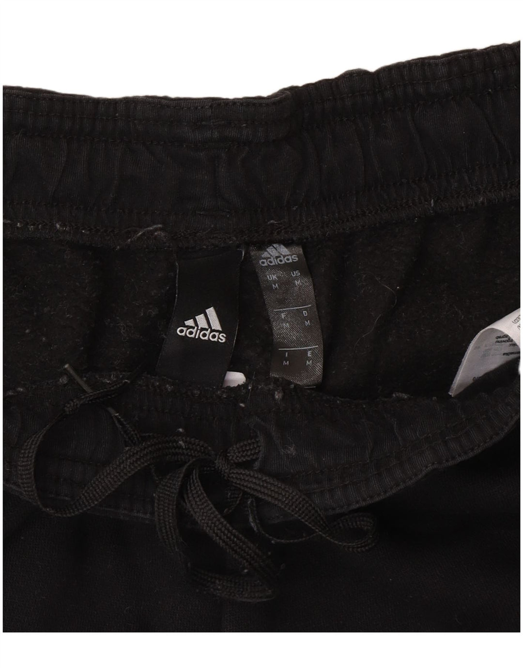 Мужские спортивные брюки Adidas, джоггеры, средний черный, хлопок