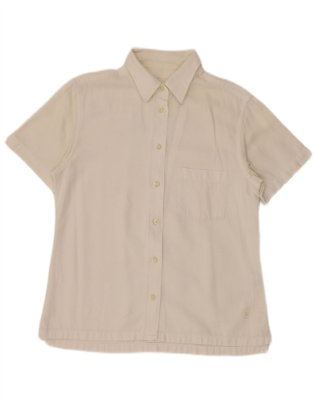 Женская рубашка с коротким рукавом MURPHY & NYE Marine Heritage UK 14, средний белый