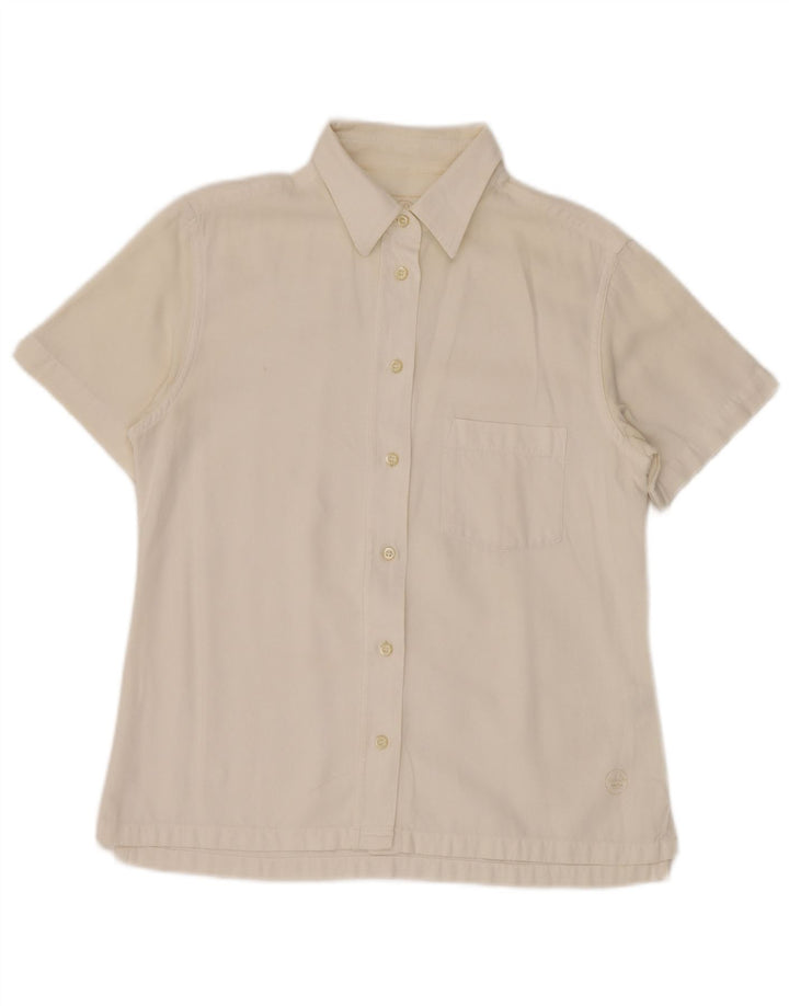 Женская рубашка с коротким рукавом MURPHY & NYE Marine Heritage UK 14, средний белый