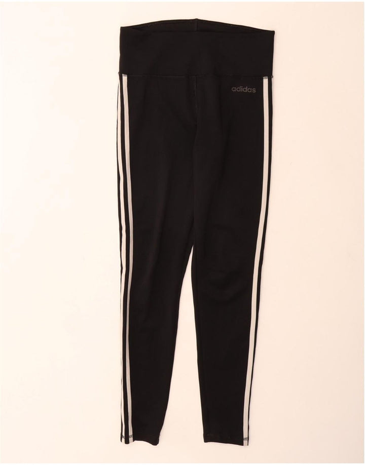 Женские леггинсы ADIDAS Aeroready UK 12/14, средний черный полиэстер