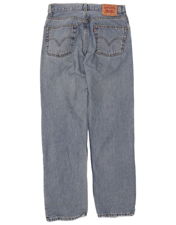 Мужские прямые джинсы LEVI'S 505 Regular Fit W34 L34 синие