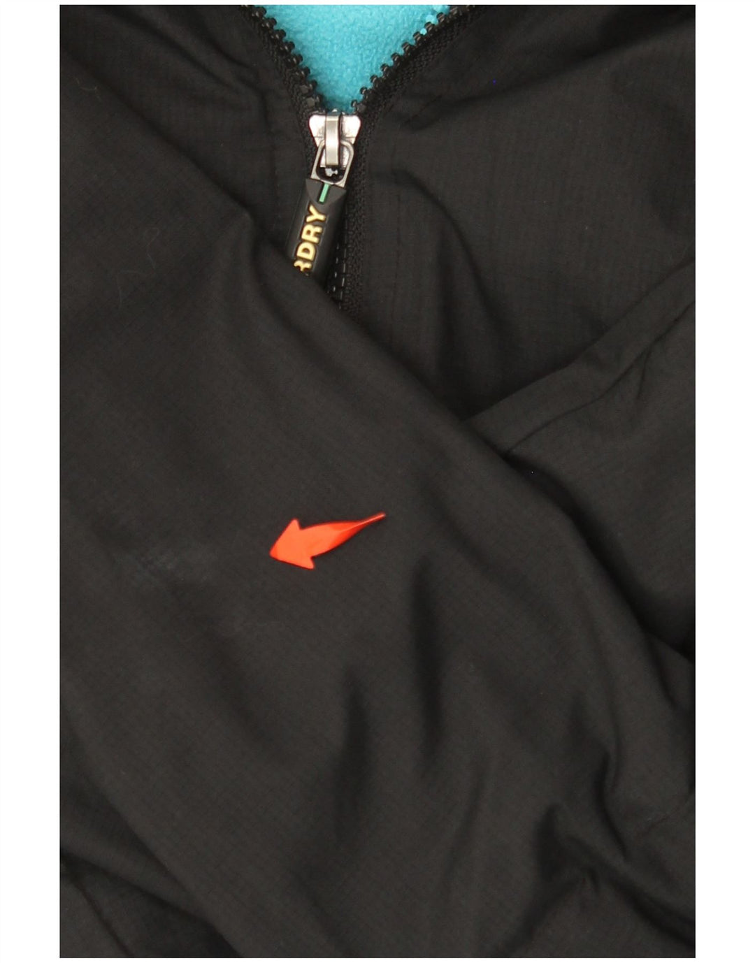 SUPERDRY Женская ветровка с капюшоном UK 12 Medium Black