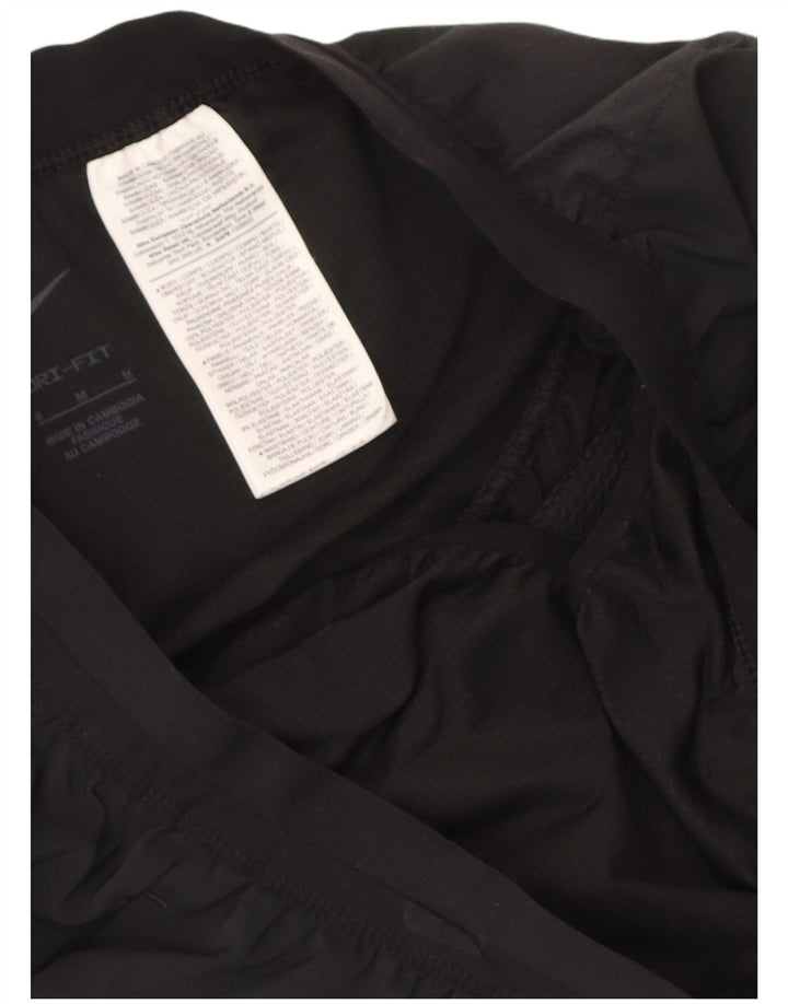 Мужские спортивные шорты Nike Dri Fit, средний черный полиэстер