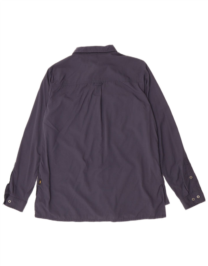 Женская рубашка Jack Wolfskin UK 12, средний темно-синий, полиамид