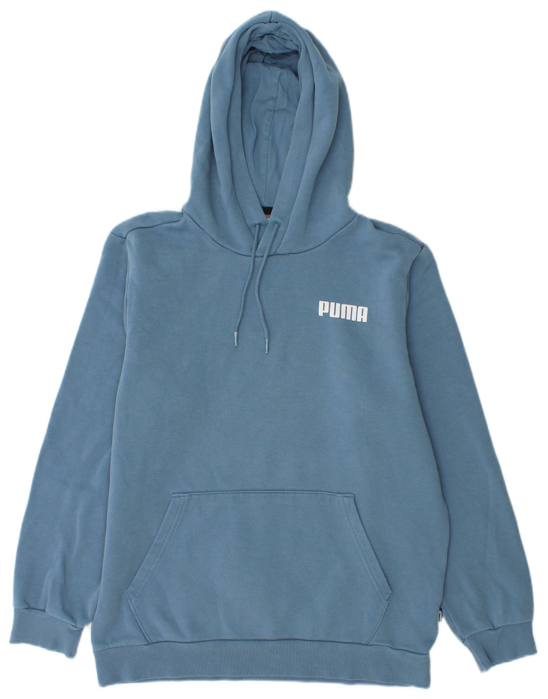 Мужской джемпер с капюшоном Puma, маленький синий, хлопок