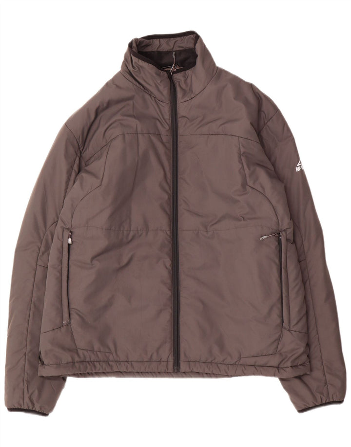 Мужская утепленная куртка McKinley UK 42 XL серая из полиэстера
