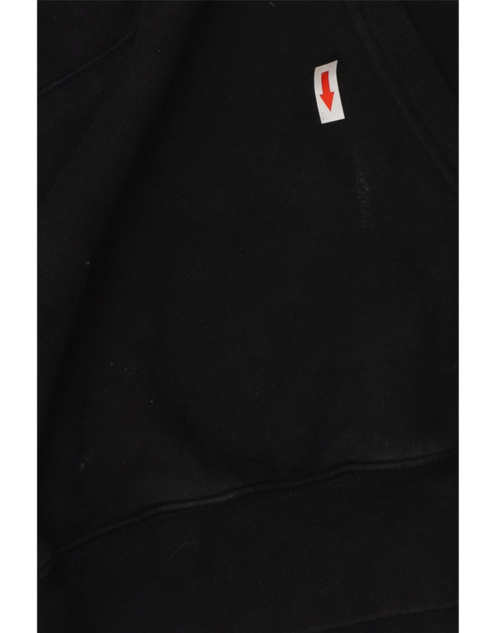 Мужской джемпер с капюшоном NIKE, большой черный, хлопковый