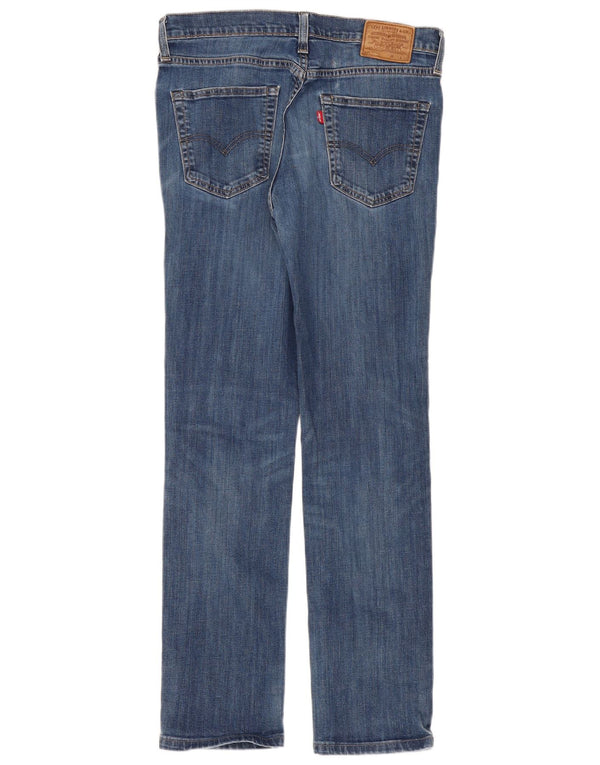 Женские узкие джинсы Levi's 511 W33 L34 синие, хлопок