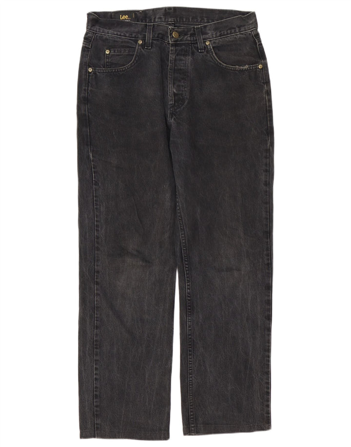 Джинсы Lee мужские прямые W34 L29 черные