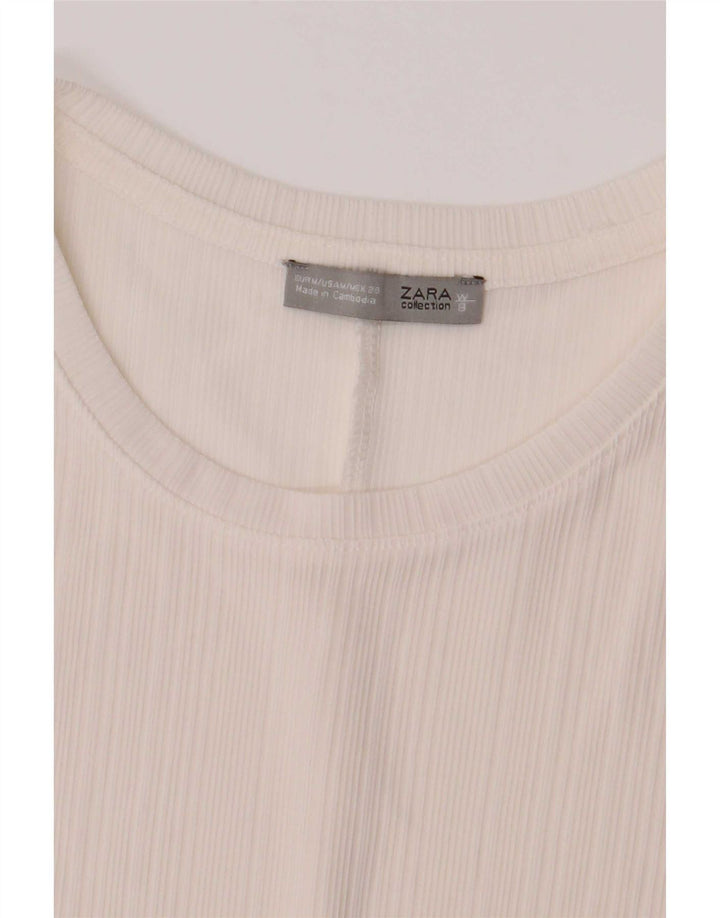 Женский топ оверсайз Zara с рукавом 3/4, UK 14, средний, разноцветный, с цветными блоками
