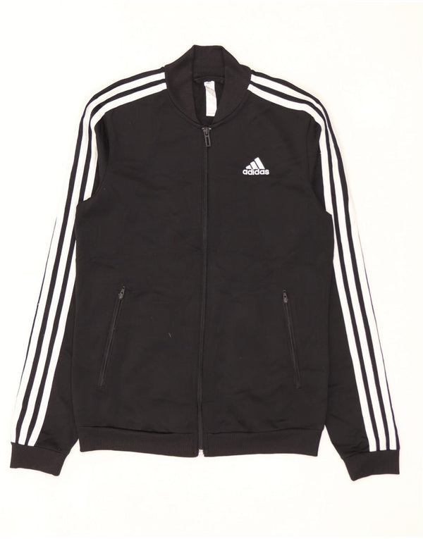 Женская спортивная куртка ADIDAS UK 4/6 XS, черный полиэстер