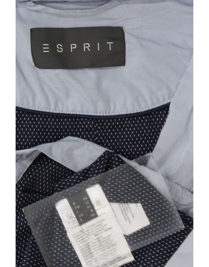 Куртка женская в стиле милитари ESPRIT UK 12, средний синий полиэстер