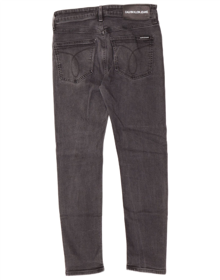 Мужские узкие джинсы Calvin Klein W32 L27, серый хлопок