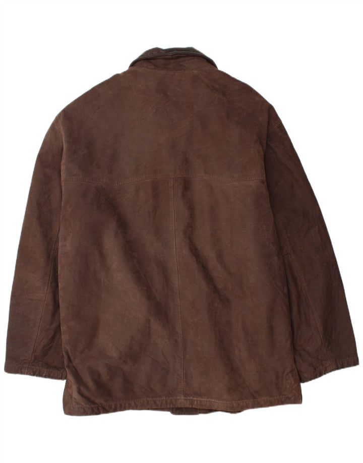 Мужская кожаная куртка Pelle Moda IT 54 2XL Коричневая кожа