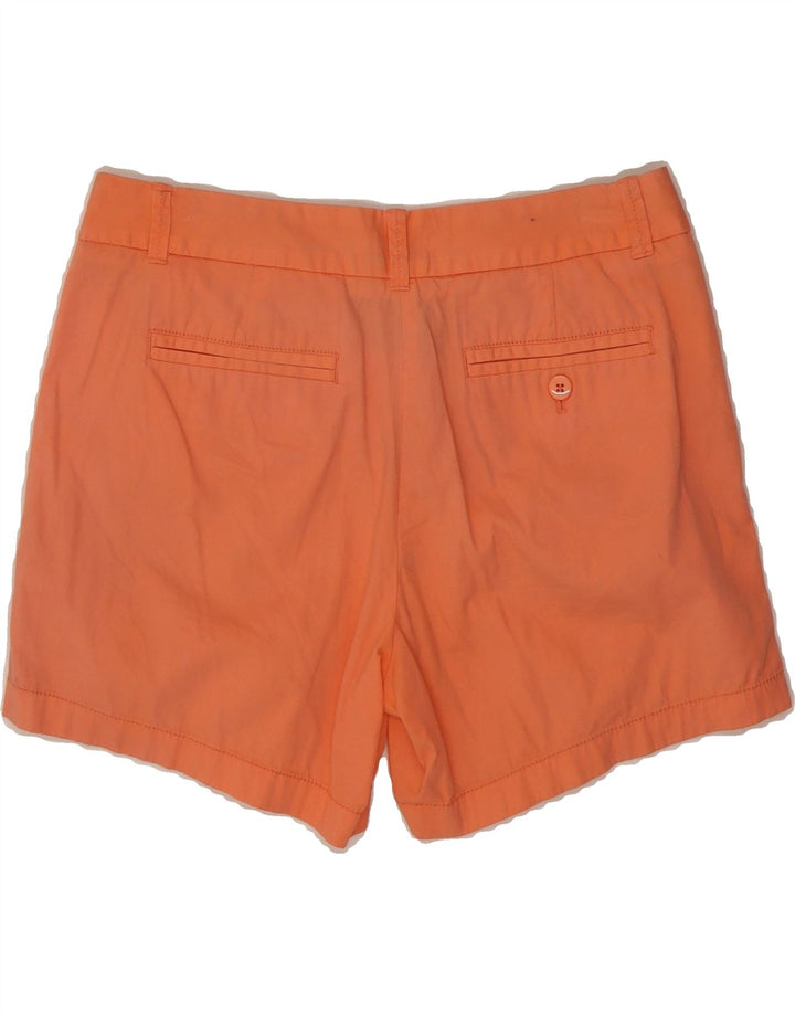 J. CREW Womens Broken In Chino Shorts W32 Large Orange Cotton Vintage J. Crew and Second-Hand J. Crew from Messina Hembry 