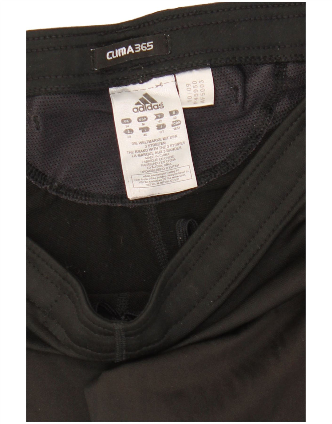 Женские леггинсы-капри Adidas Clima 365 UK 14, средний черный полиэстер