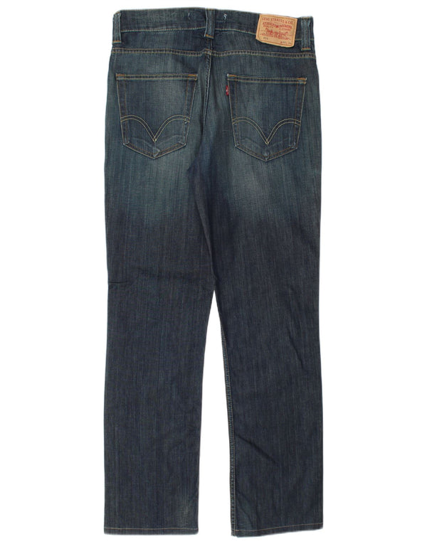 Levi's Mens 511 Slim Jeans W36 L32 Blue Cotton