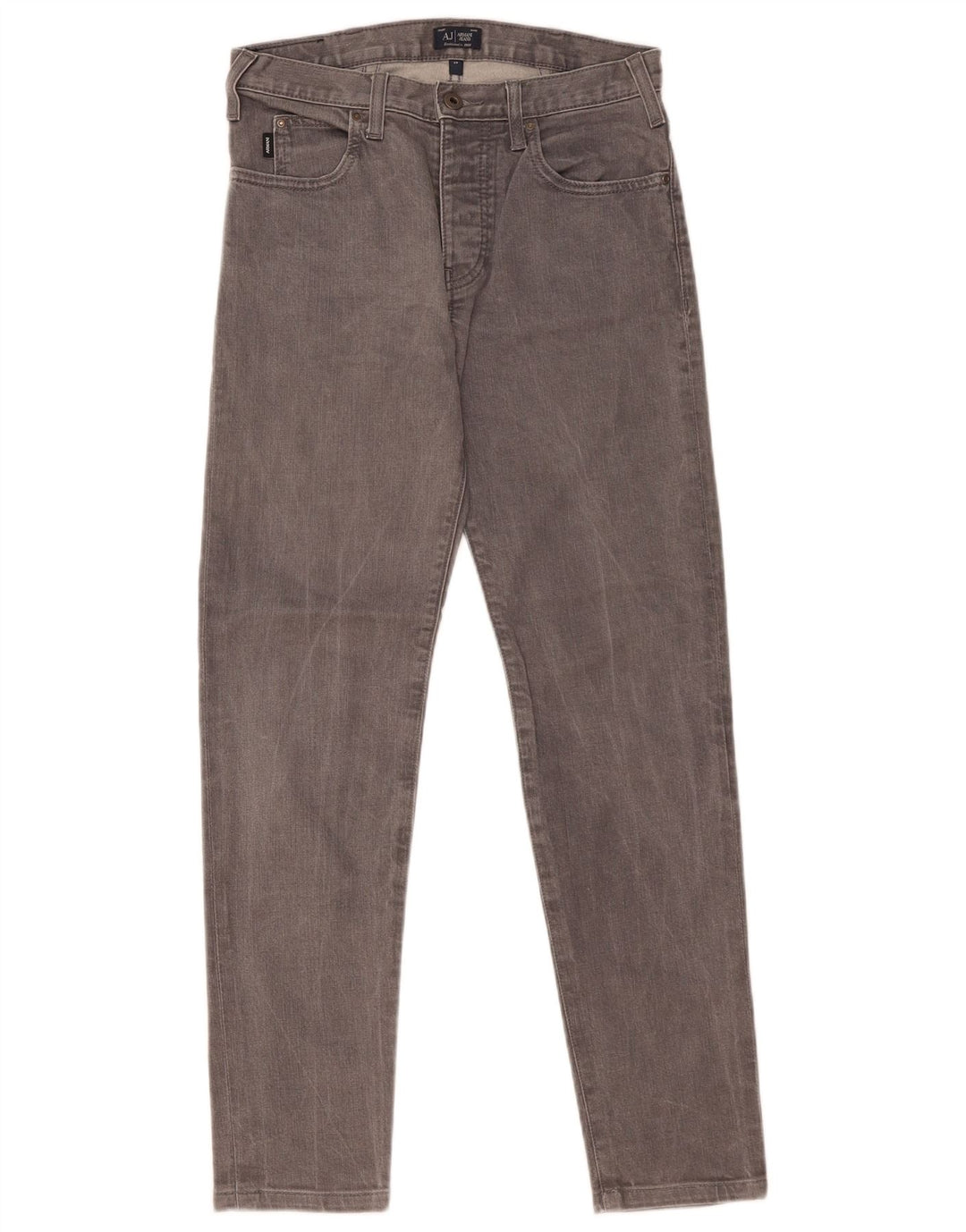 Мужские джинсы Armani Slim W28 L29 Серые, хлопок