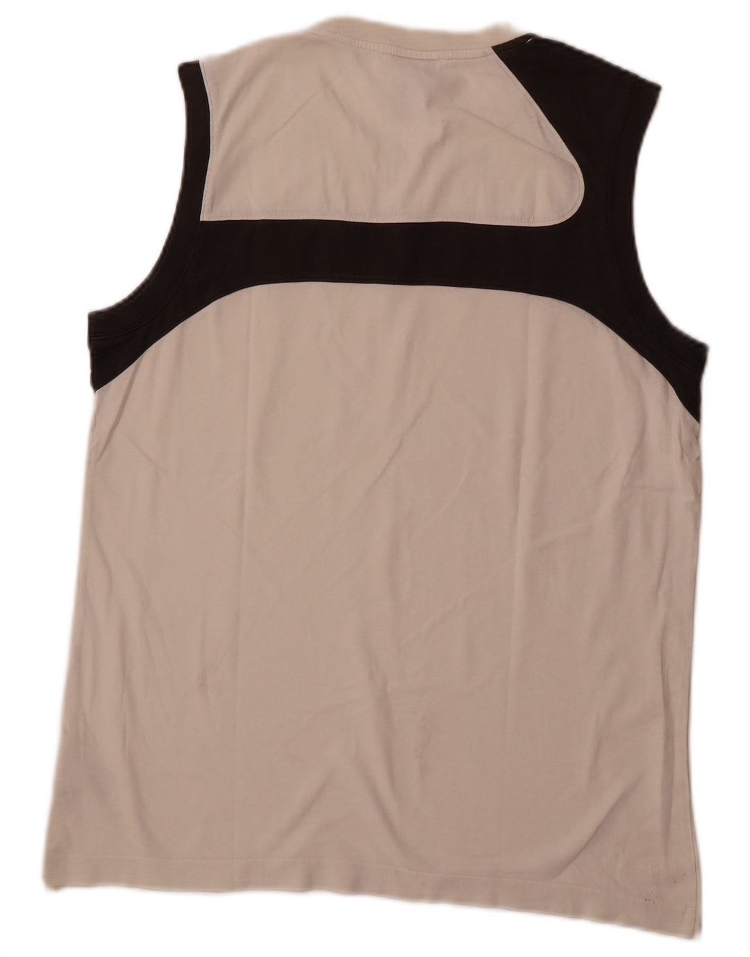 Мужской жилет ADIDAS, большой белый хлопок с цветными блоками