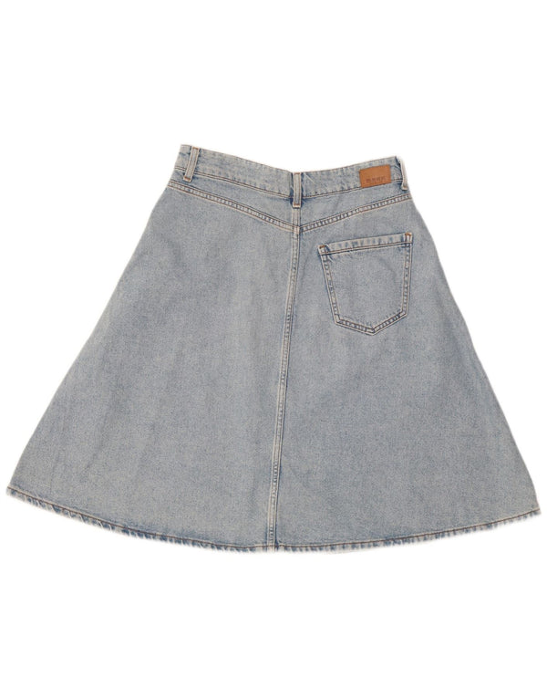 Женская джинсовая юбка Zara Medium W28 Синяя
