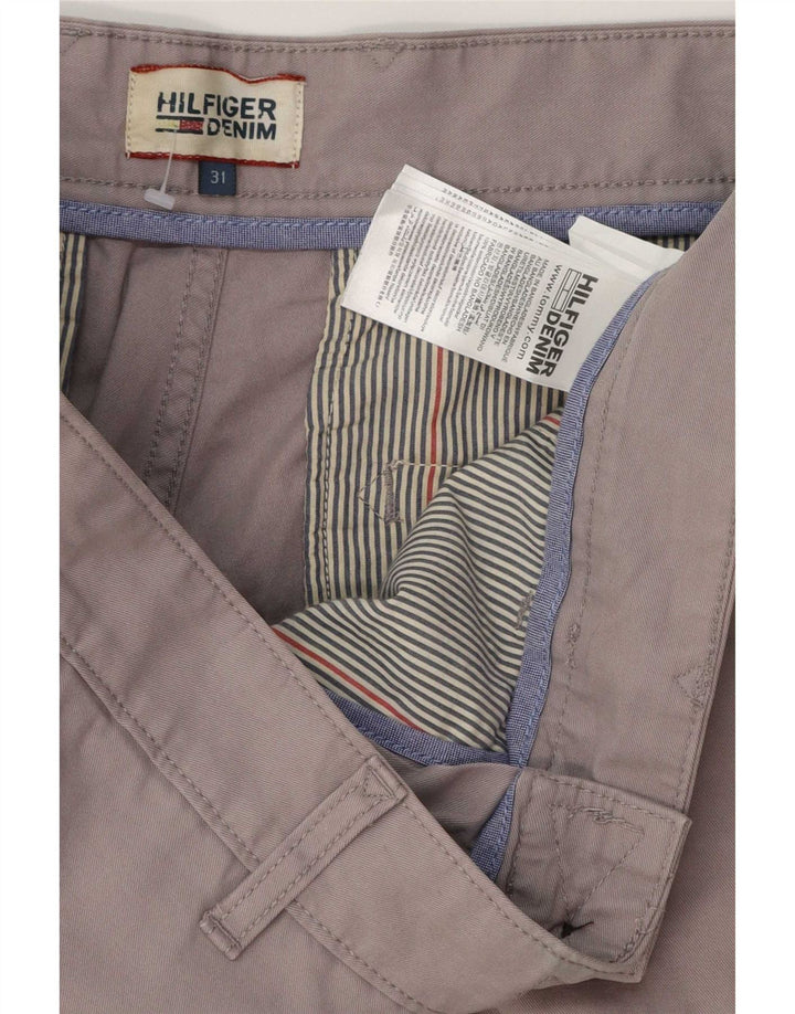 Мужские шорты чинос Tommy Hilfiger W31, средний серый хлопок