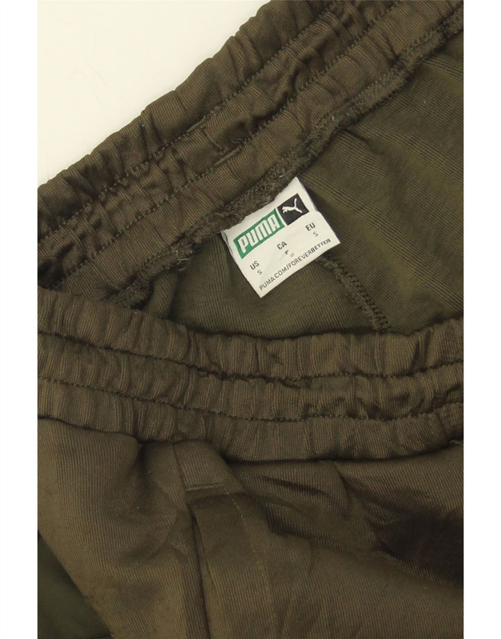 PUMA Womens Tracksuit Trousers Joggers UK 8 Small  Khaki Polyester Vintage Puma and Second-Hand Puma from Messina Hembry 
