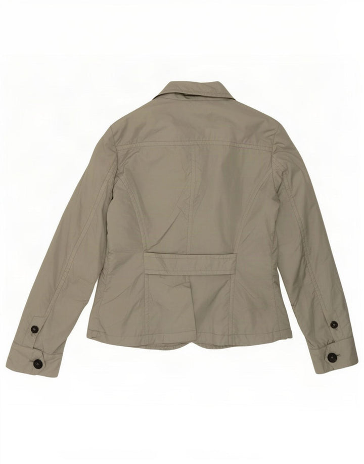 Женский пиджак на 4 пуговицах Max Mara Weekend UK 12, средний бежевый