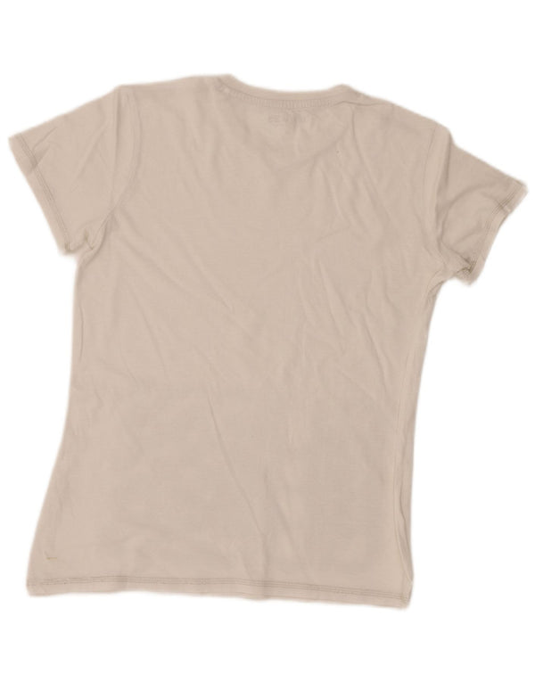 Женская футболка Guess с рисунком Top UK 14, средний белый