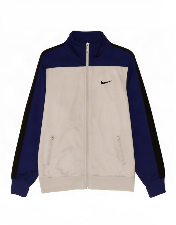 Женский спортивный костюм Nike UK 18 XL, белый полиэстер с цветными блоками