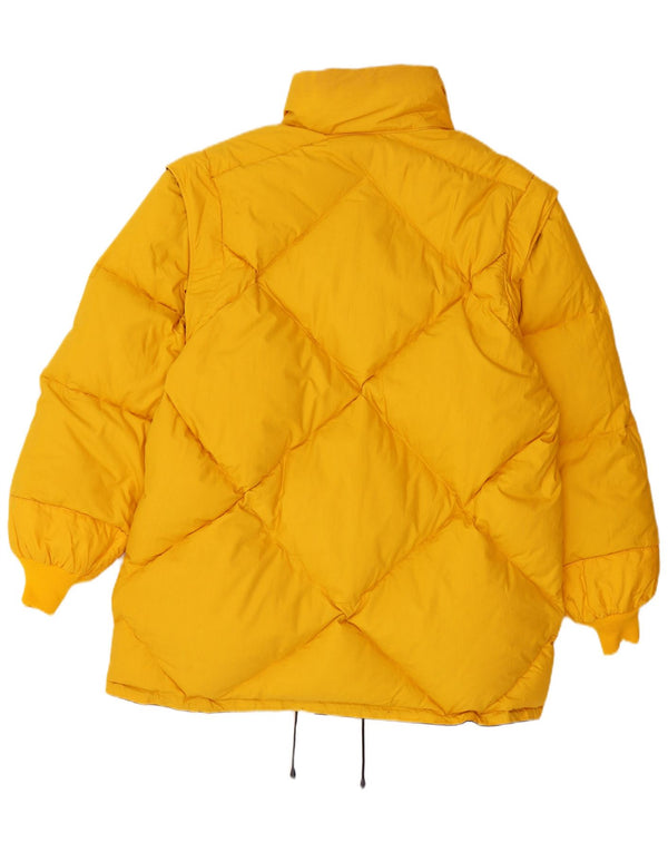 Мужская двусторонняя стеганая куртка DOLOMITE UK 42 XL, желтый хлопок
