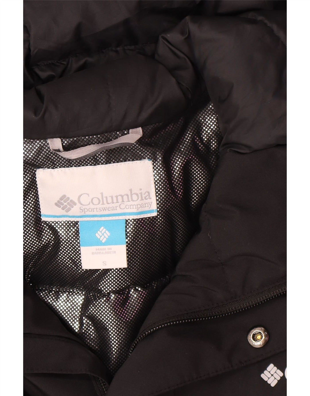 Мужская ветровка Columbia с капюшоном UK 36, маленькая черная полиэстер