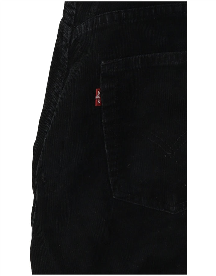 Женские вельветовые брюки Levi's Bootcut W30 L27 черные