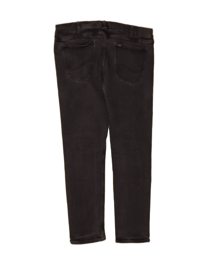 LEE Womens Luke Slim Jeans W38 L29 Black Cotton Vintage Lee and Second-Hand Lee from Messina Hembry 