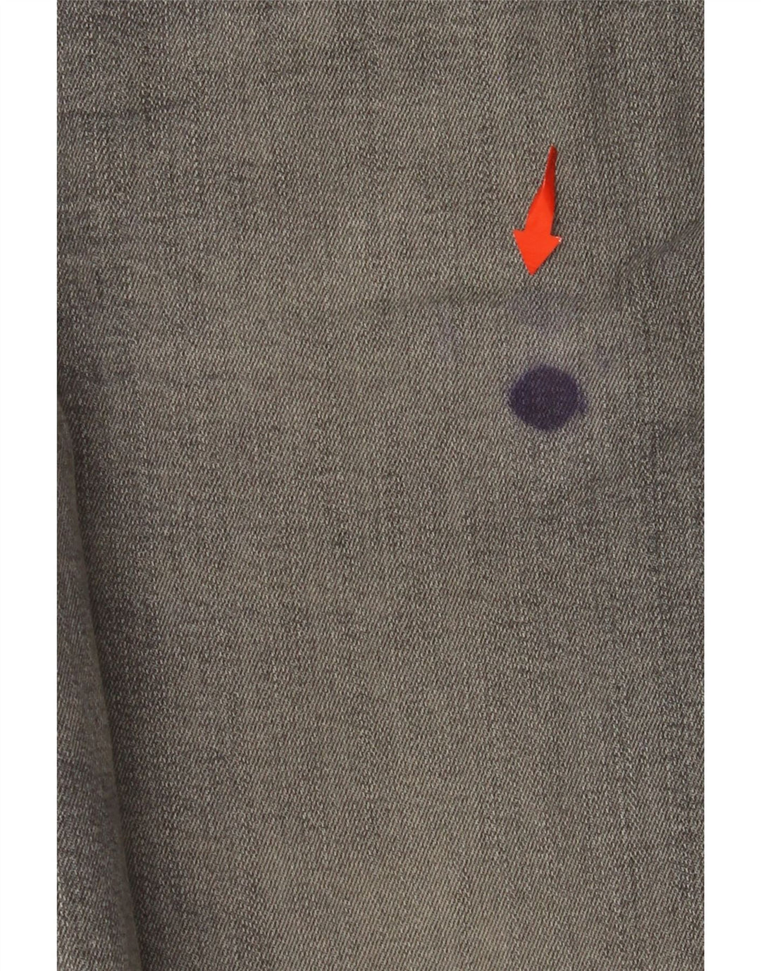 Мужские зауженные джинсы LEVI'S 502 W36 L30 Серые, хлопок