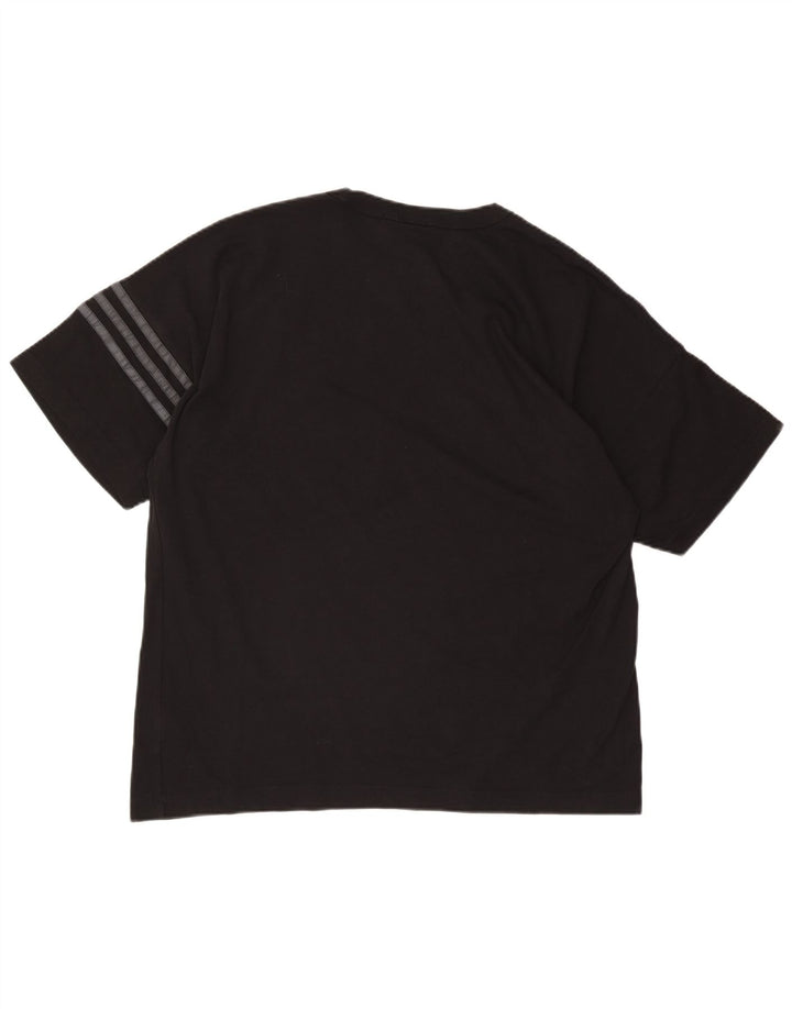 Мужская футболка Adidas Top Medium Black Cotton