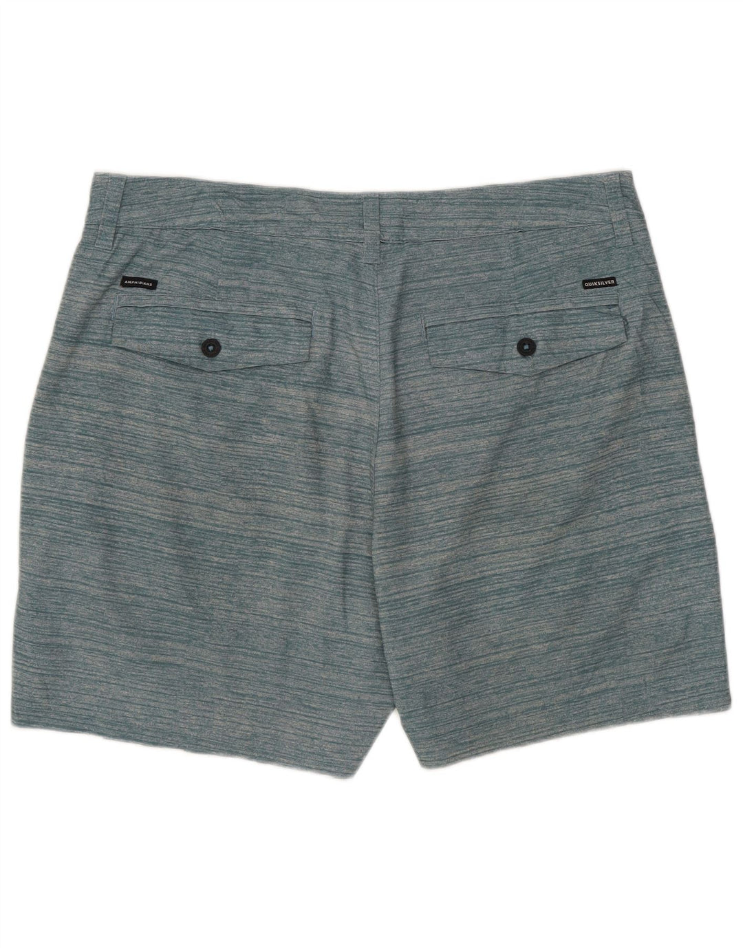 Мужские шорты чинос Quiksilver W33, средние зеленые в полоску