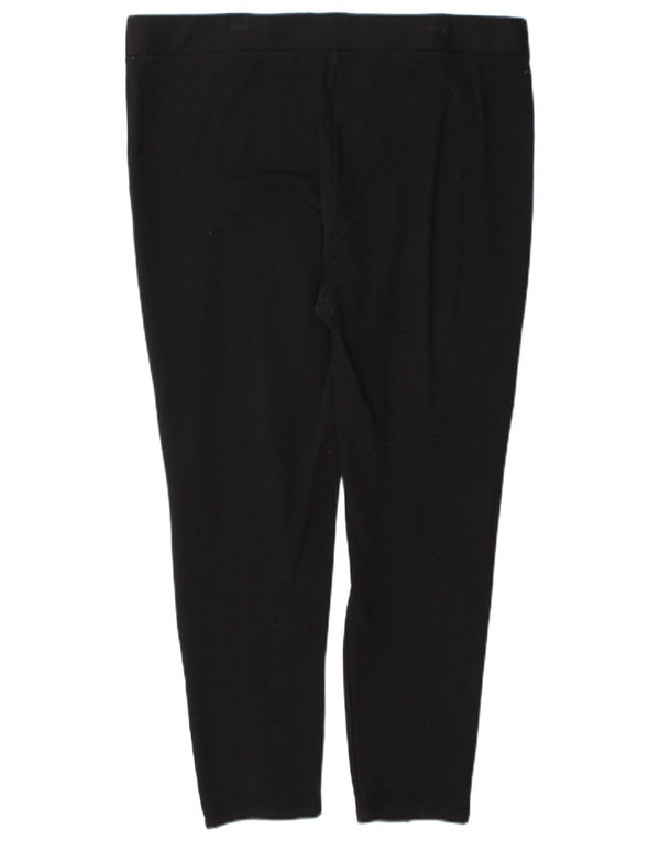 Женские повседневные брюки скинни Marks & Spencer UK 18 XL W38 L27 черные