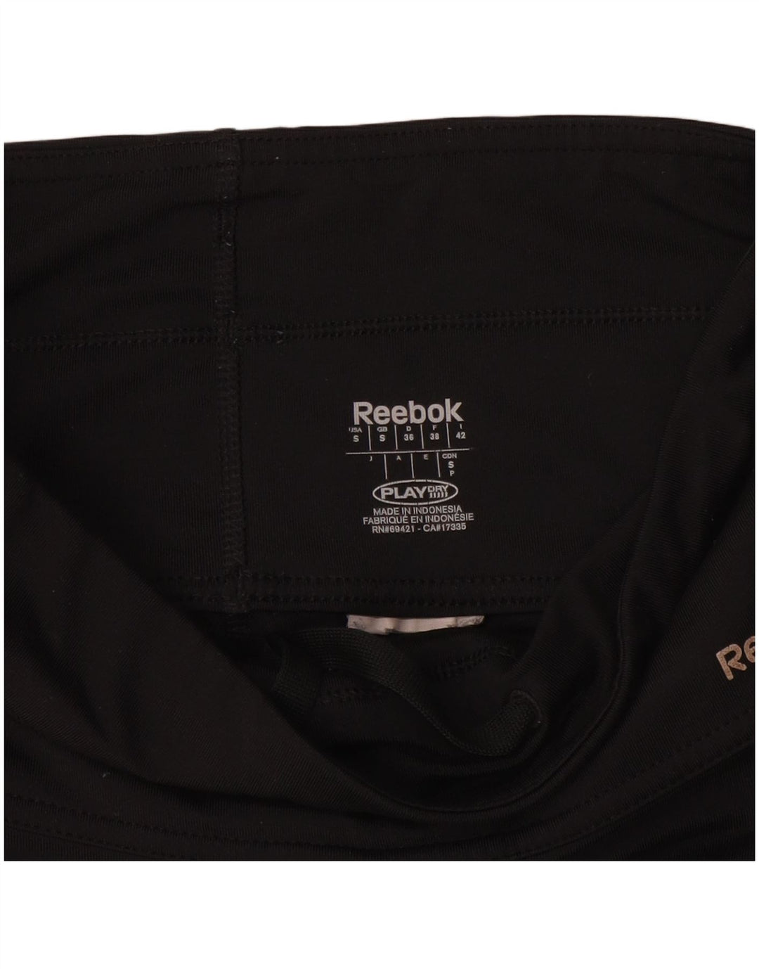 Женские леггинсы REEBOK UK 10, маленькие, черные