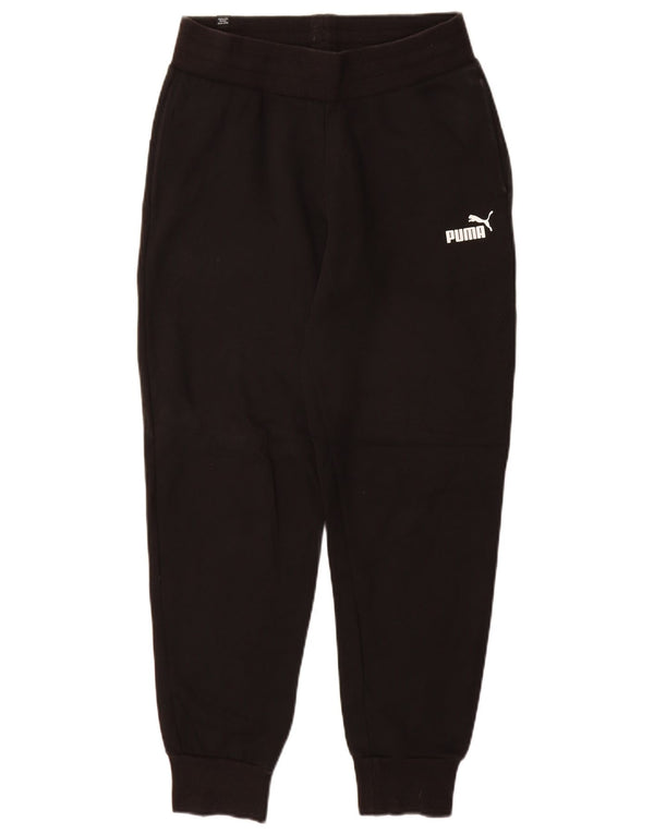 Женские спортивные брюки Puma Joggers UK 10, маленькие черные хлопковые
