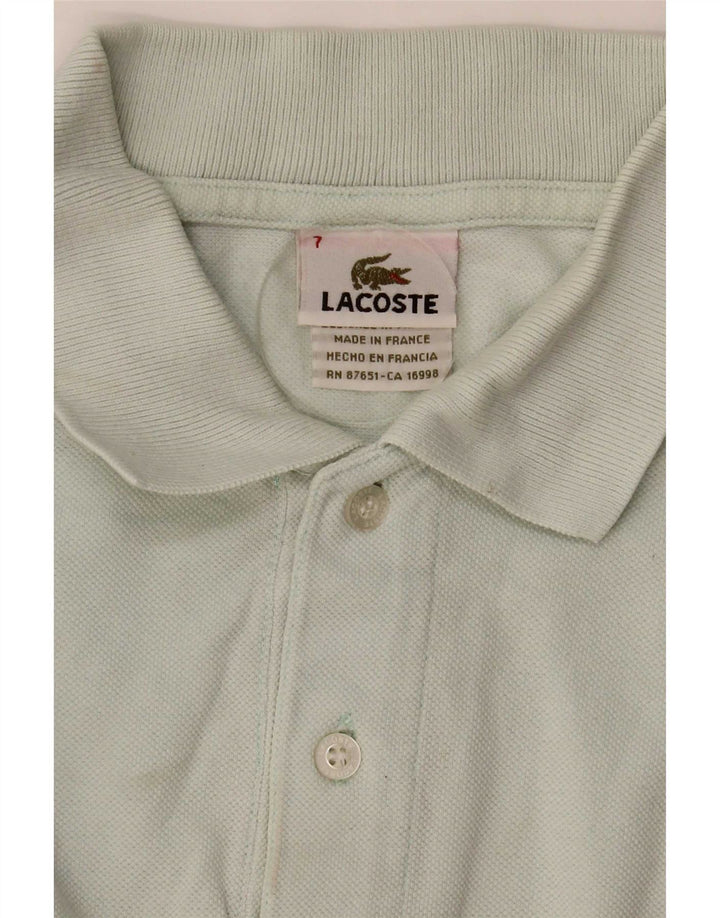 Мужская рубашка-поло Lacoste, размер 7 2XL, зеленая