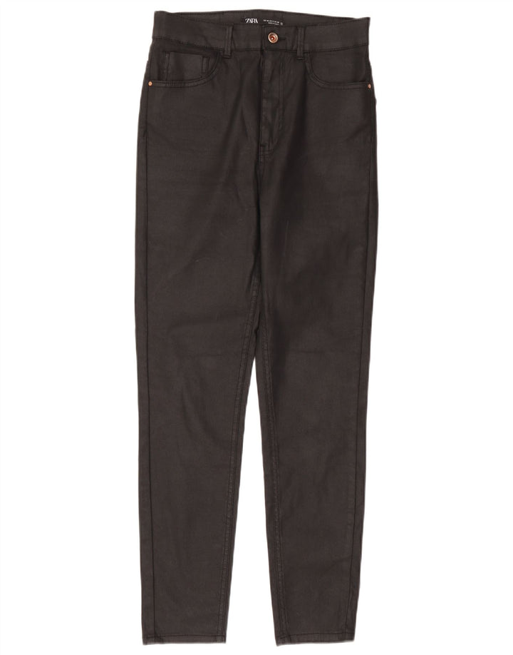 Zara Женские узкие джинсы EU 40 Medium W30 L27 Черный